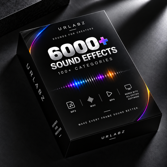 6000+ SFX Pack — Premium Sound Effects Library